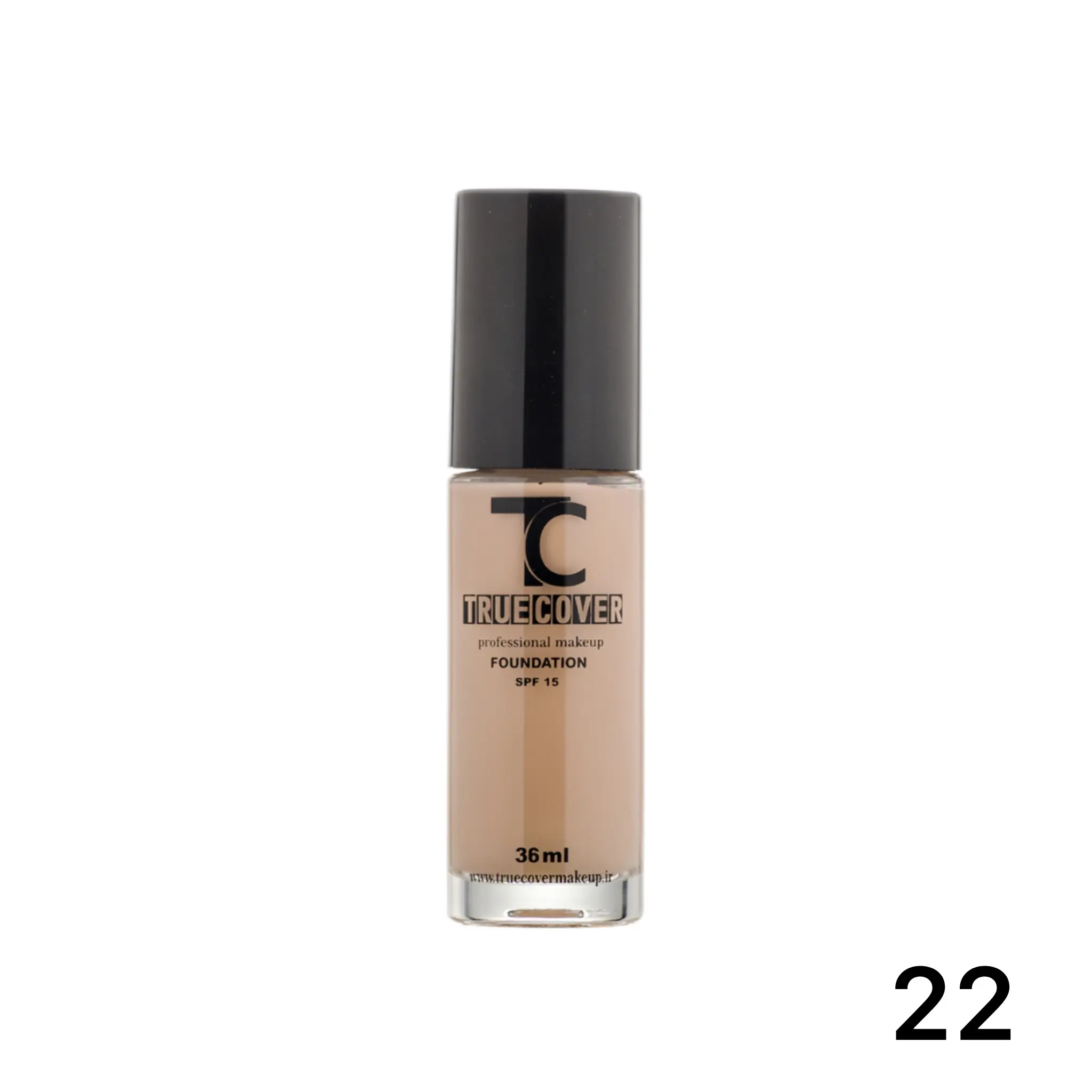 کرم پودر دارای SPF15 حجم 36 میل ترو کاور